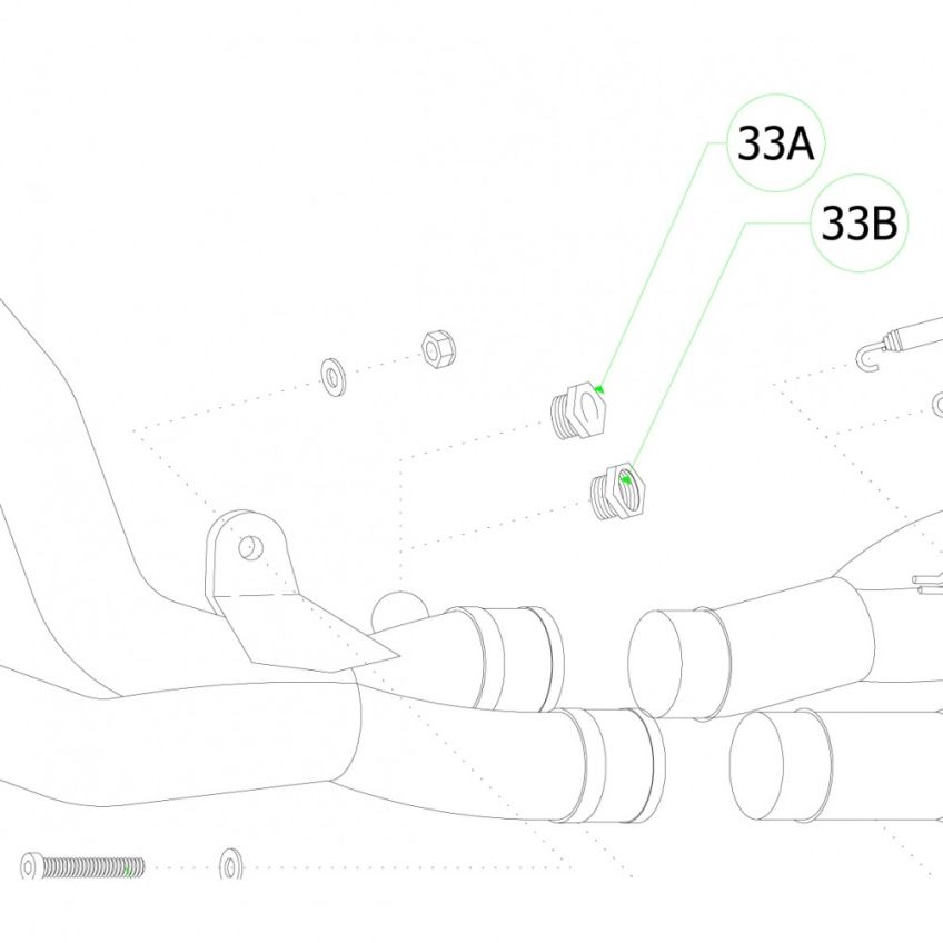 Suzuki GSXR 1000 / 600 / 750 ARROW Lambda Sensor Boss