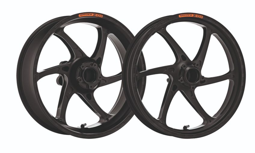 OZ GASS Wheels - Ducati V4 Panigale 2025-2026 - Techno Black