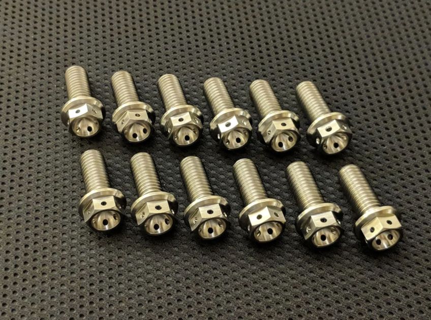 Aprilia RS660 Titanium Front Disc Bolt Set