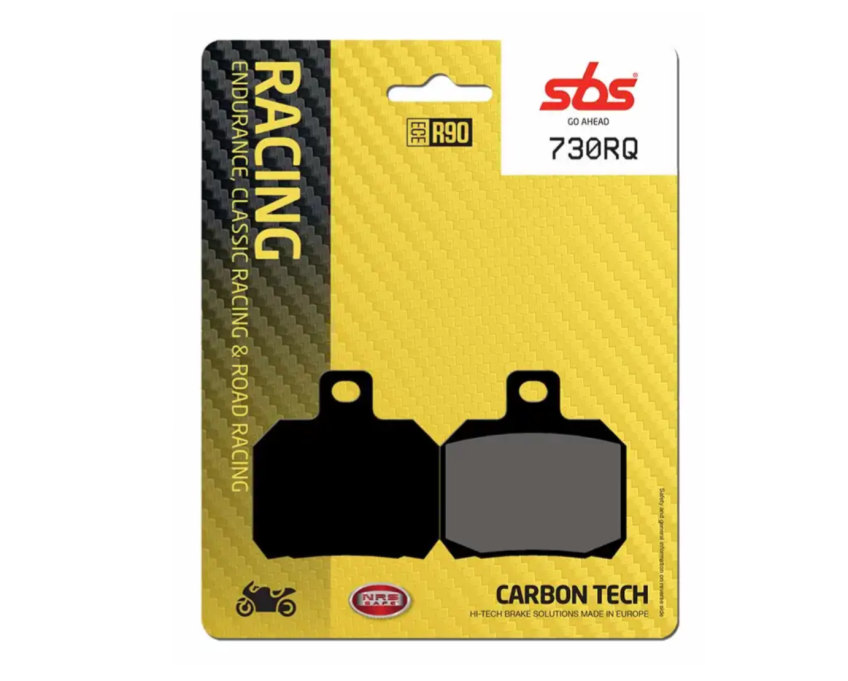 SBS 675RQ - RQ - CARBON TECH Rear Brake Pads