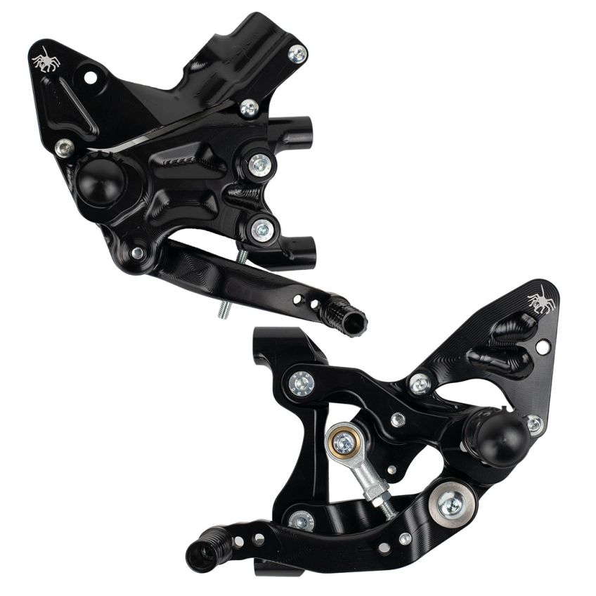 SPIDER WSS Supersport Line Rearsets DUCATI 959 | 955 V2 PANIGALE
