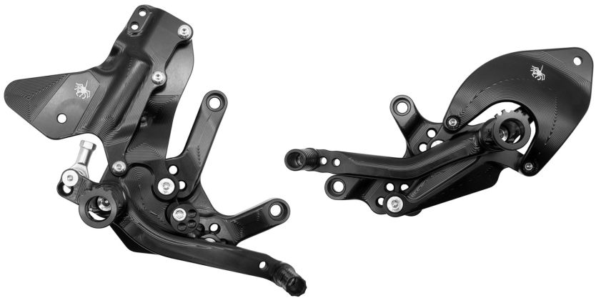SPIDER Rearsets DUCATI V2 2025