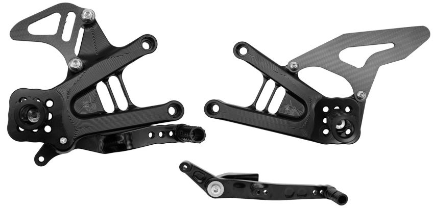 SPIDER Rearsets Triumph 765