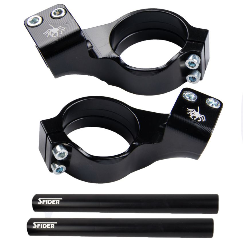SPIDER CLIP ON HANDLEBARS BMW S1000RR 15mm Offset | Ã¸55mm Fork Diameter