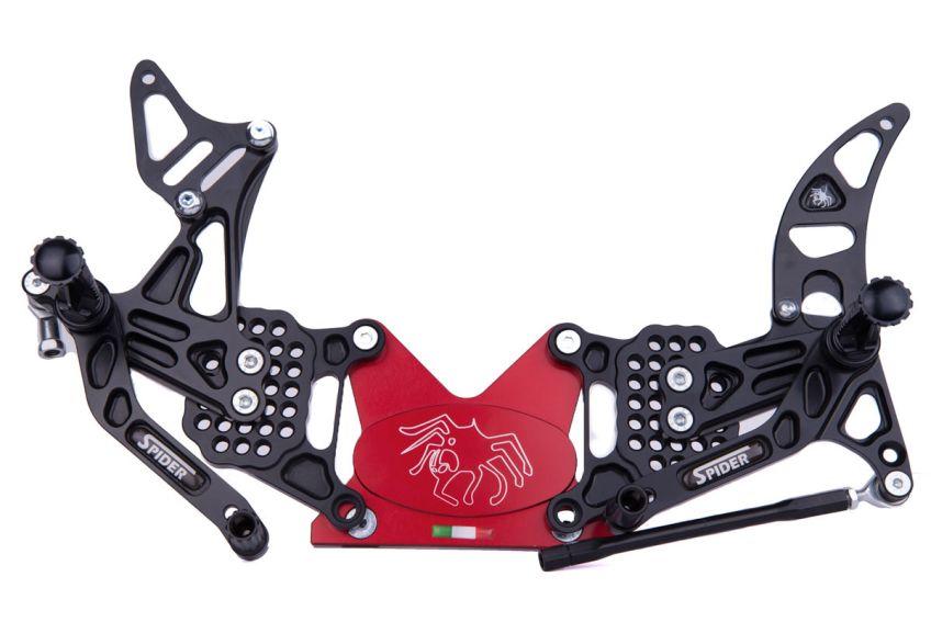 SPIDER Rearsets KAWASAKI ZX-6R