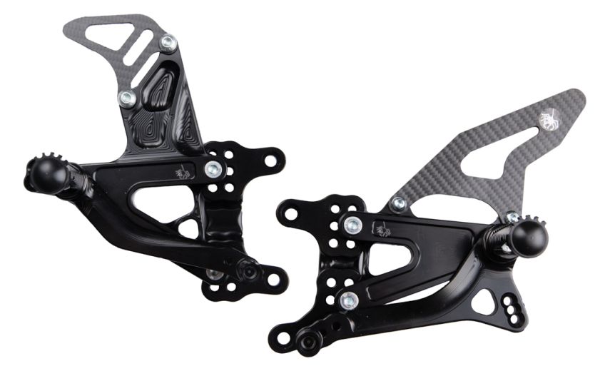 SPIDER Rearsets Kawasaki ZX-6R - 2019-2020 World Supersport Edition