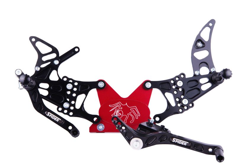 SPIDER Rearsets YAMAHA YZF-R6 2006-2016