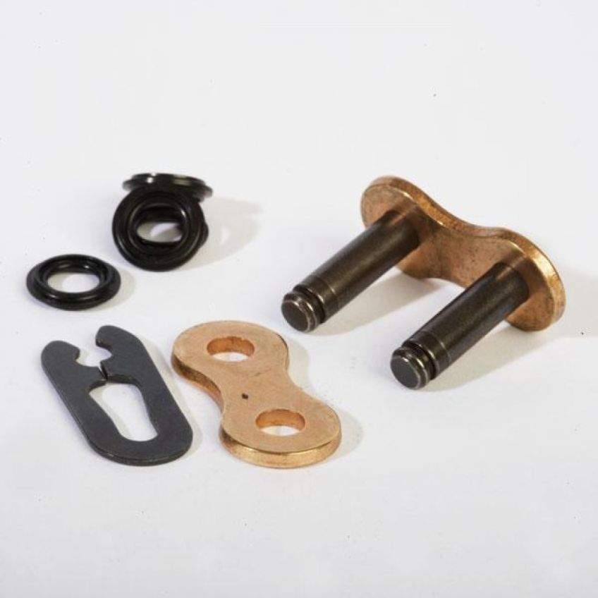 Spring Link for 520 Tsubaki Omega O-Ring Steel Chain