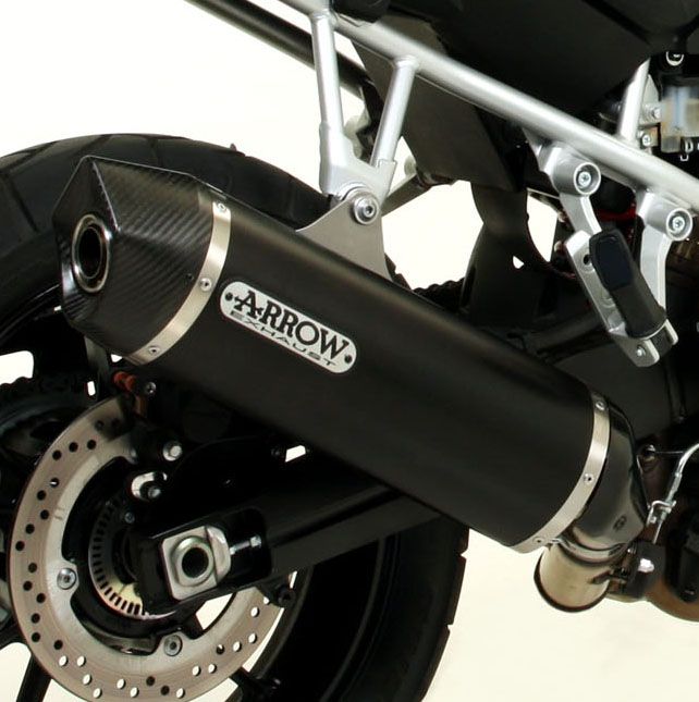 Suzuki DL1000 V-Strom ARROW Dark Aluminium / Carbon Silencer