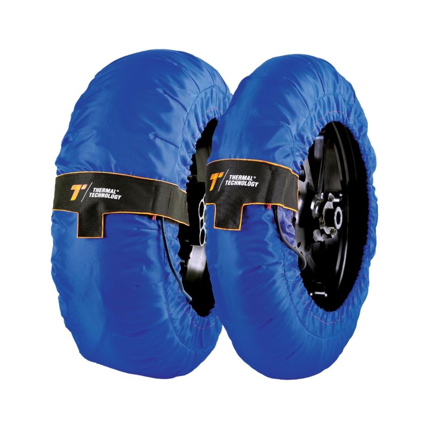 Thermal Technology PERFORMANCE Tyre Warmers - BLUE