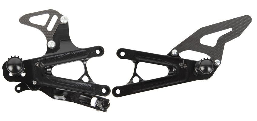 SPIDER Rearsets Triumph 765