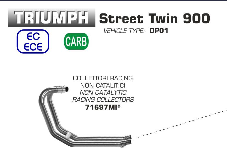 Triumph Street Twin 900 ARROW Collectors
