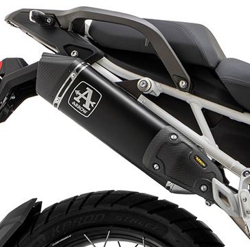 TRIUMPH TIGER 1200 ARROW Veloce "Dark" Aluminium silencer