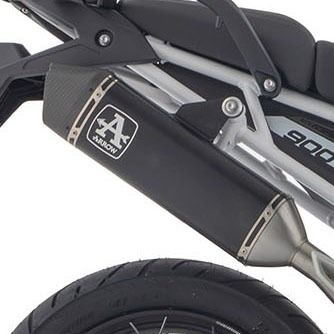 TRIUMPH TIGER 900 GT ARROW Veloce "Dark" Aluminium Race Silencer