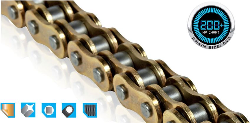 Tsubaki 520 TX4 Pro Racing Chain
