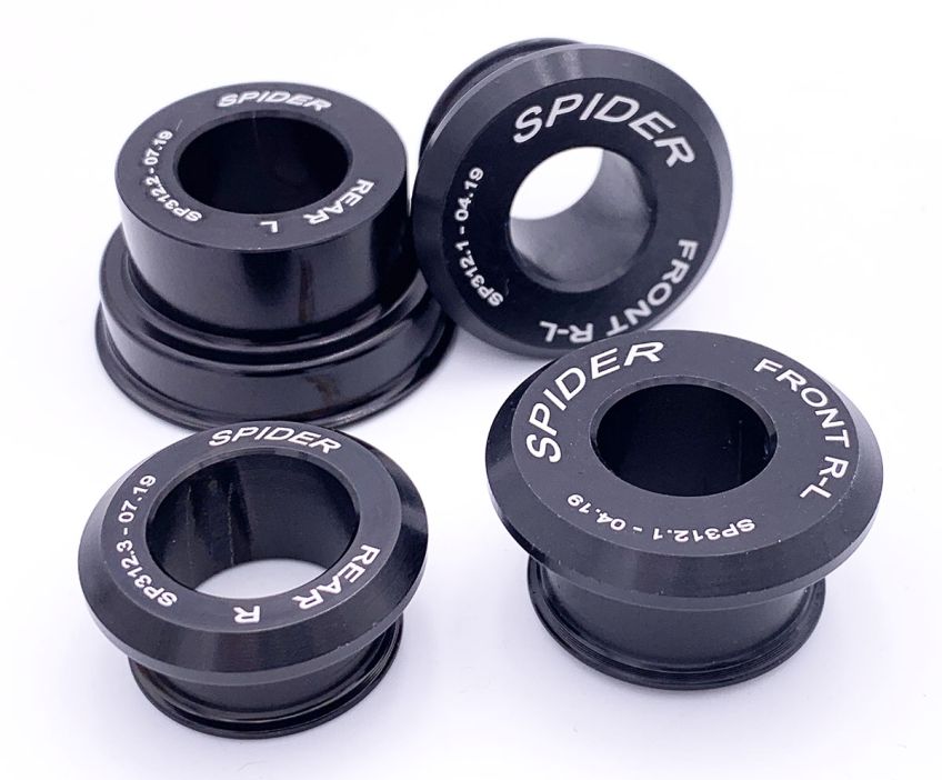 SPIDER Captive Wheel Spacer Kit - Yamaha YZF-R3