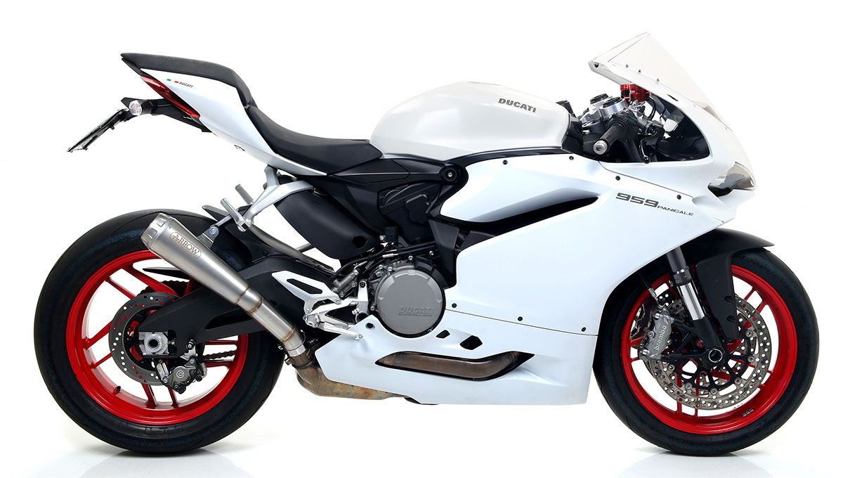 Ducati Panigale 959 2016-2019 ARROW Steel Pro-Race Silencer