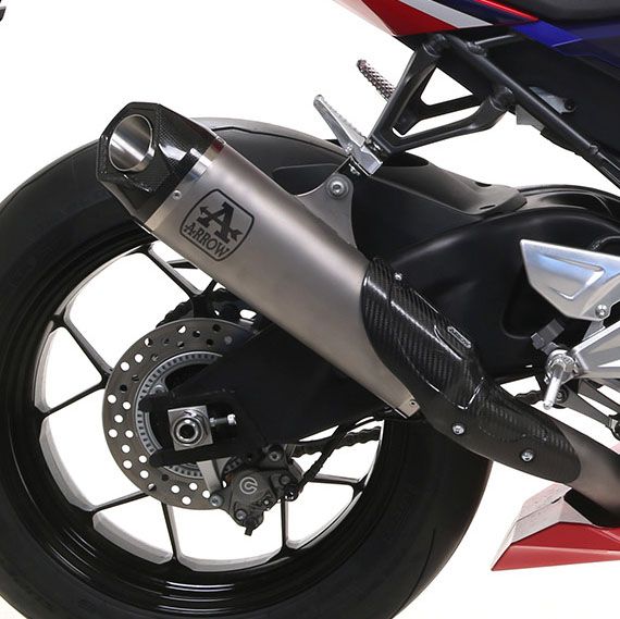 Honda CBR1000RR 2020-2022 ARROW Works Titanium / Carbon Silencer