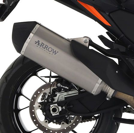 KTM 1290 Super Adventure 2021 Arrow Titanium / Carbon silencer