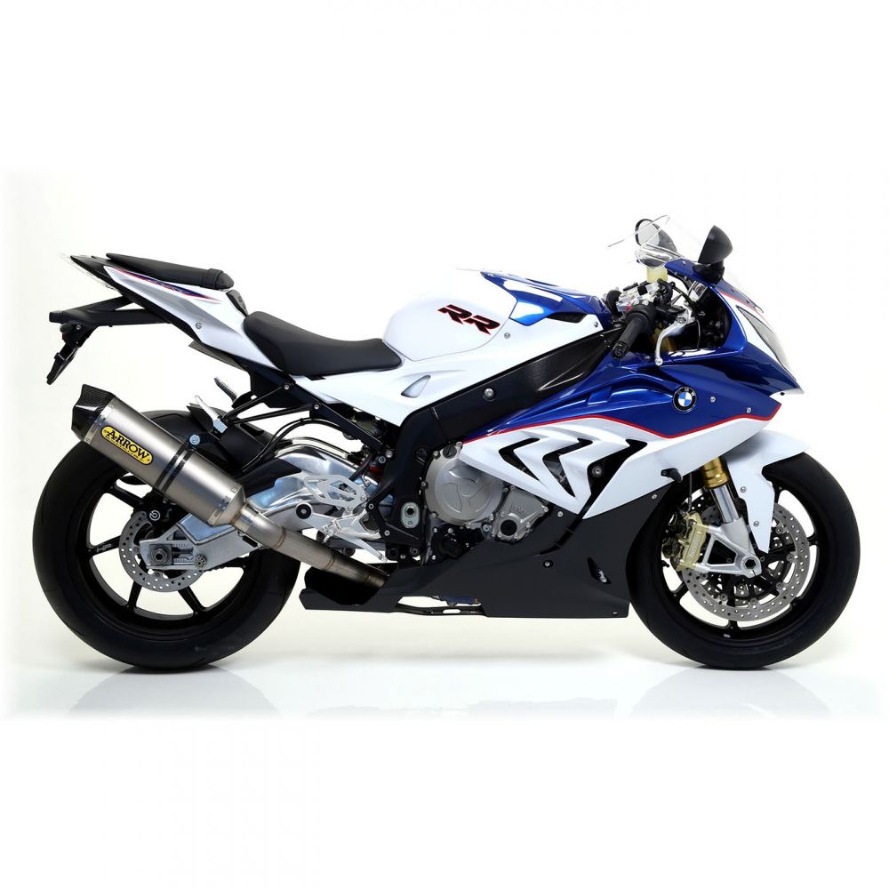 BMW S1000RR 2015-2017 ARROW Titanium/carbon road approved silencer