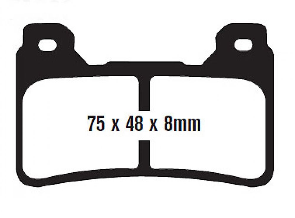 Brembo Z04 Front Brake Pads Honda CBR600RR 05-13 / Honda CBR1000RR