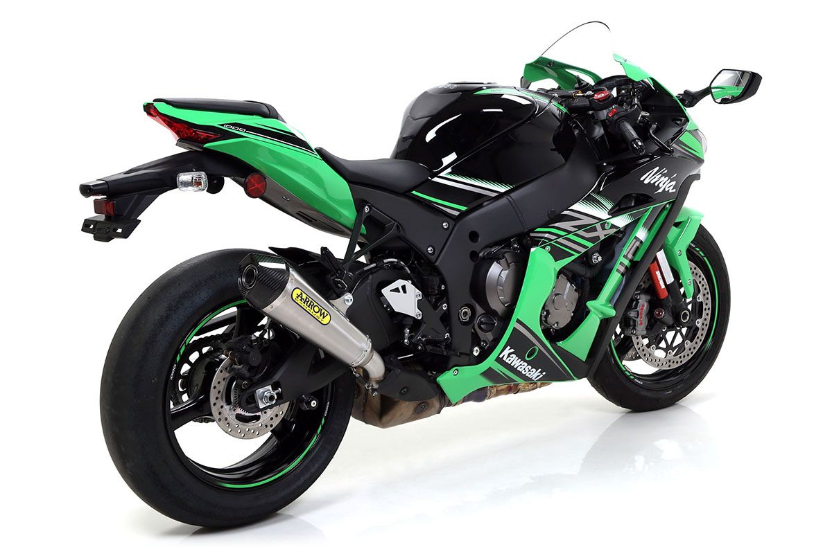 Kana Kawasaki　カチューシャ　スリム Kawasaki ZX-10R 2016 ARROW Steel / Carbon Silencer