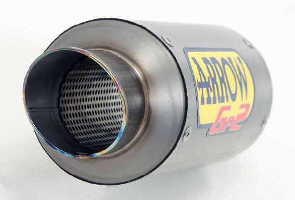 Kawasaki ZX-10R 2016 ARROW Pro Race Titanium Silencer Removes Cat