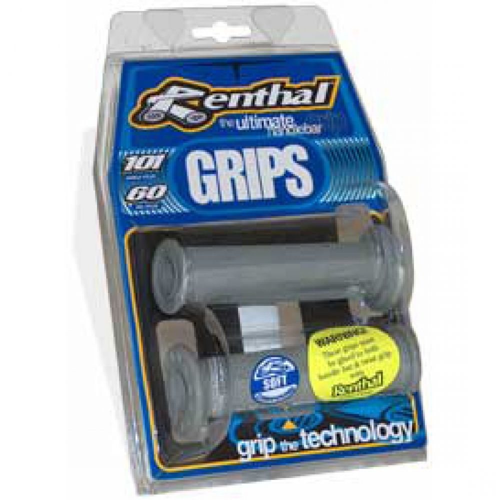 Renthal Road Race Grips – Full Diamond Medium Compound For Honda CBR125R (22mm, Open Ended)
