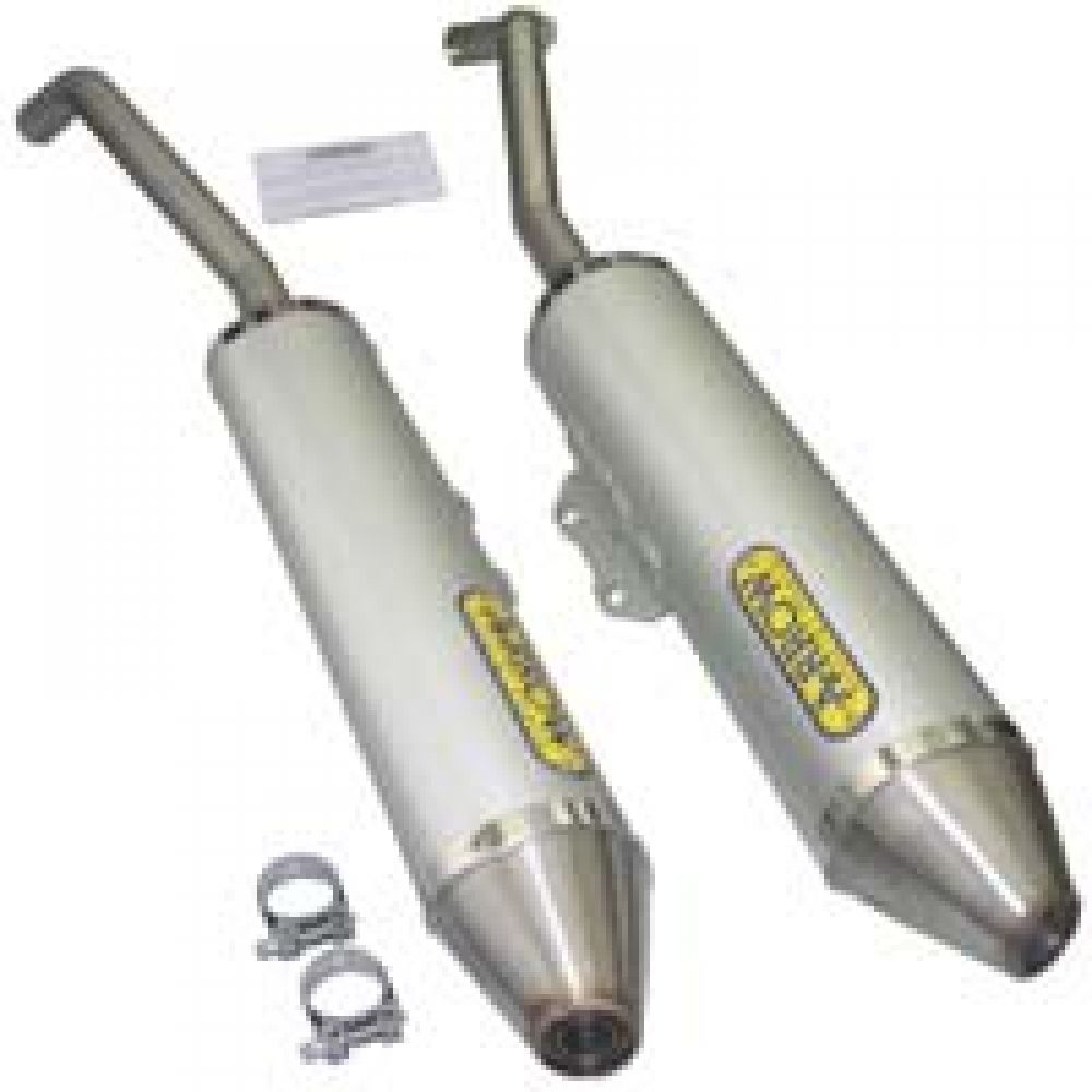 Yamaha XT660R | XT660X 04-13 ARROW Pair of thunder oval aluminium
