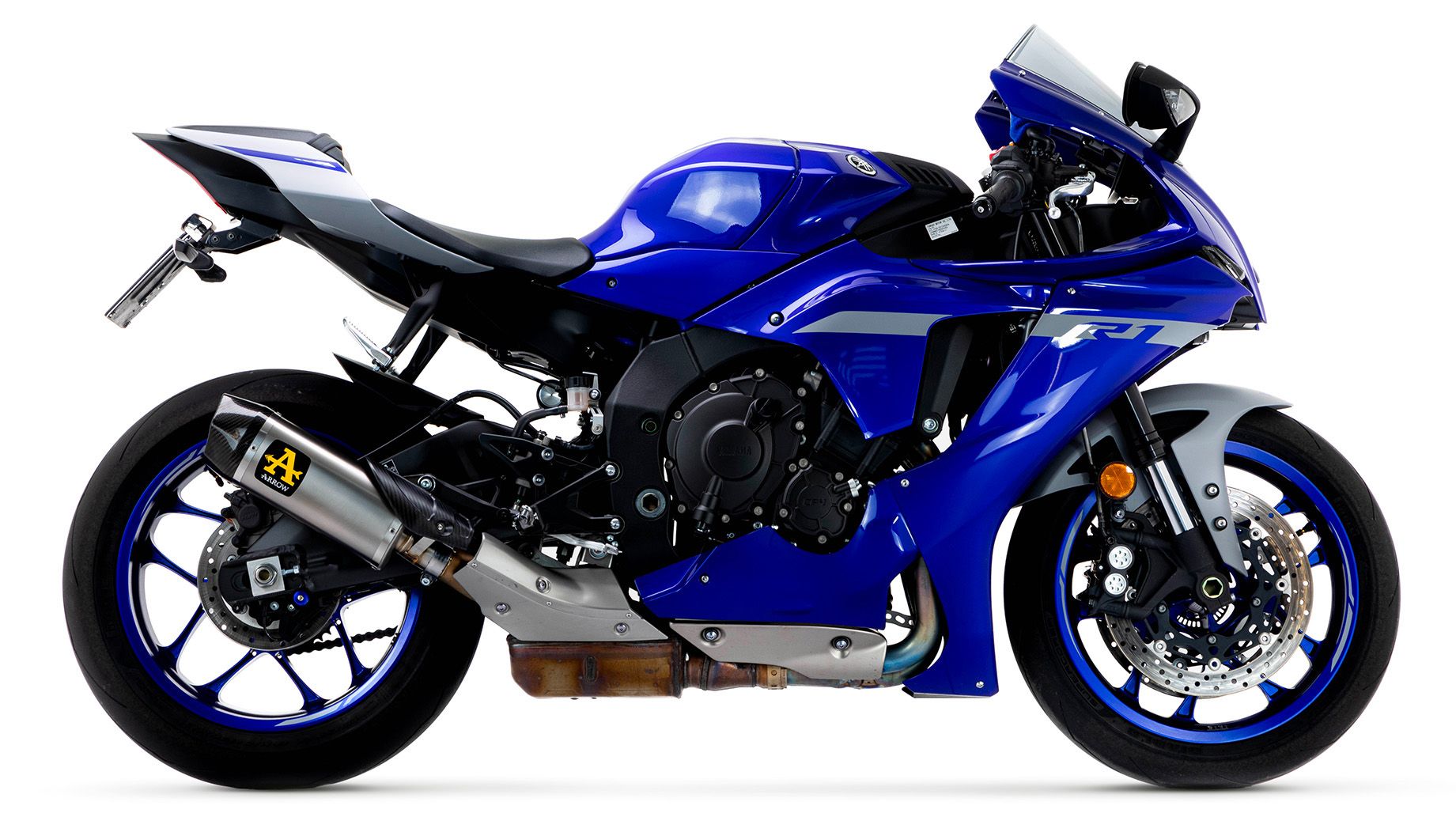 Yamaha YZF-R1 2020-2021 ARROWTitanium Carbon Silencer - FREE UK