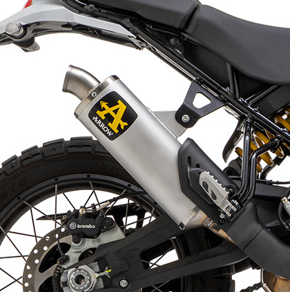 Raccord Centrale Arrow Racing Inox Non Catalysé DUCATI DESERT X 950 2022 2024