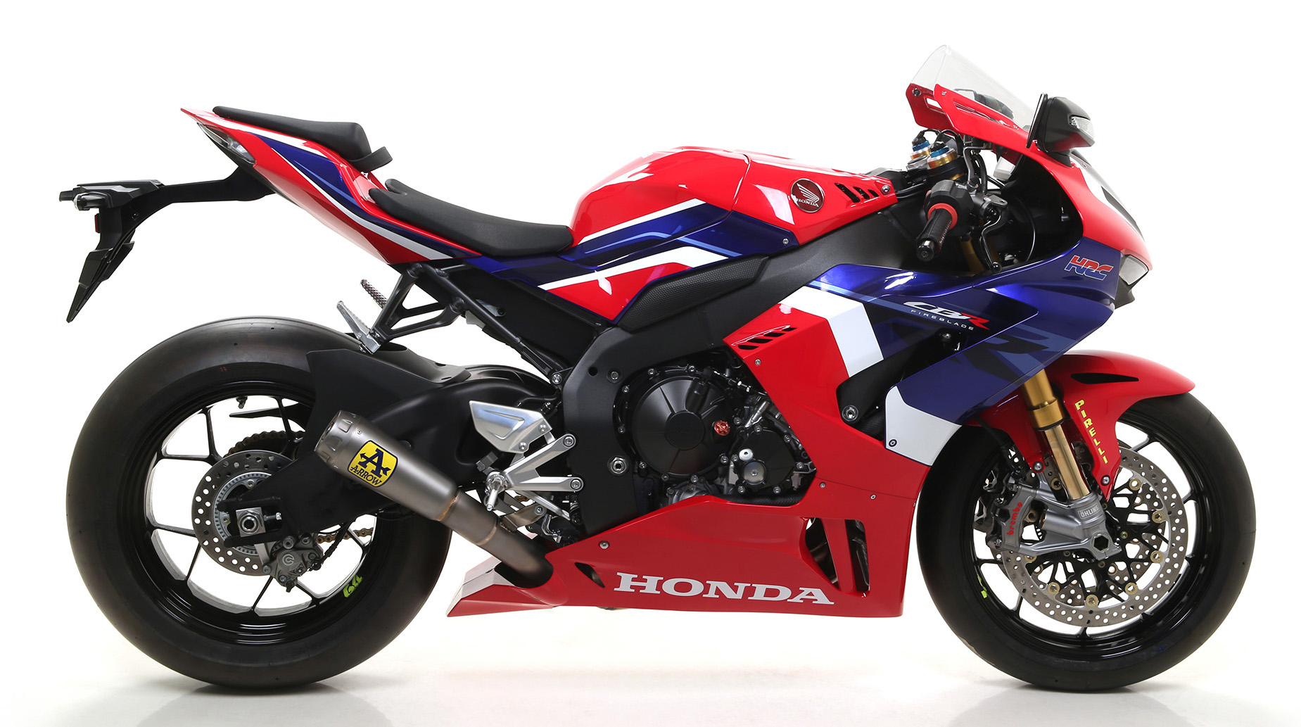 cbr1000rr-r arrow exhaust スリップオン　sc82 Honda CBR1000RR Fireblade 2020-2022 ARROW Pro Race Titanium