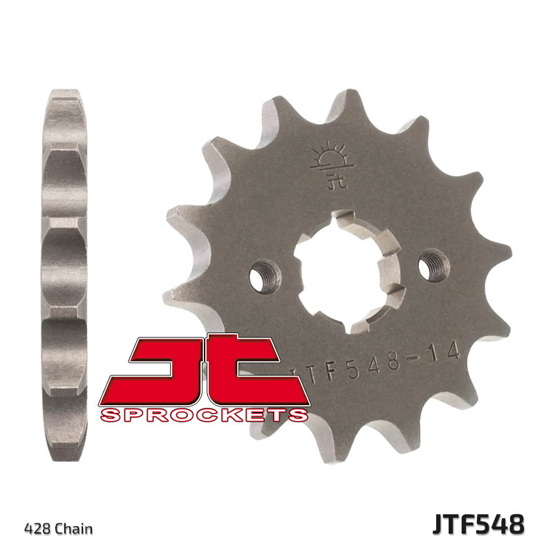 JT Steel Front Sprocket Yamaha TTR125 20022012