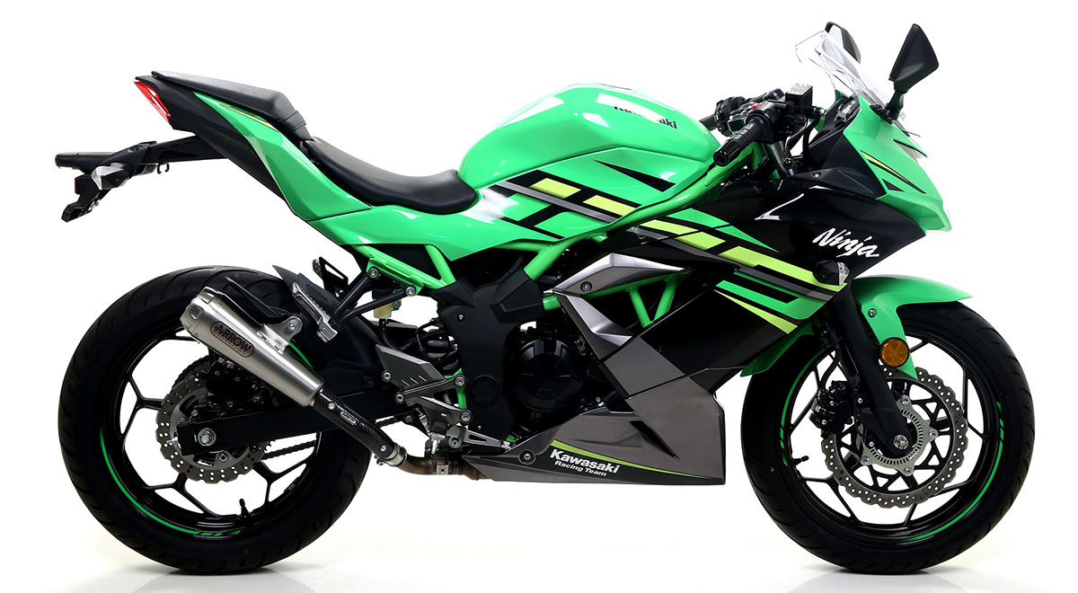kawasaki ninja 125 arrow exhaust