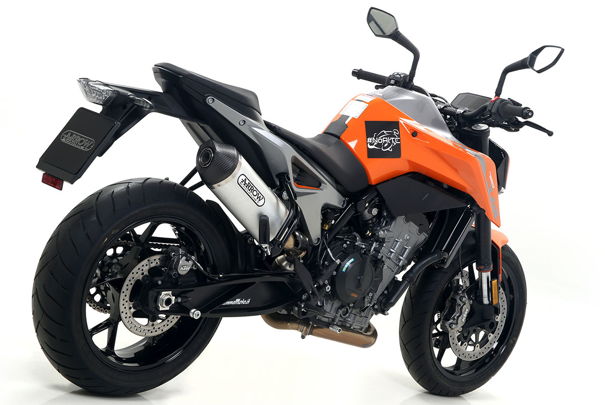 KTM DUKE 790 201820192020 Arrow Titanium Carbon silencer FREE UK