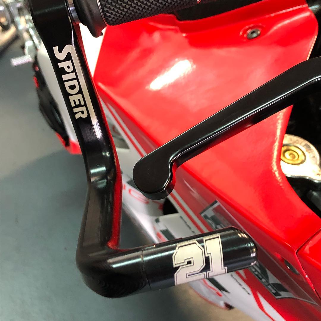 SPIDER Brake Lever Guard Protector EVO FREE UK DELIVERY