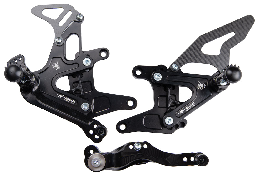 SPIDER Rearsets MV Agusta F3 World Supersport Edition FREE UK