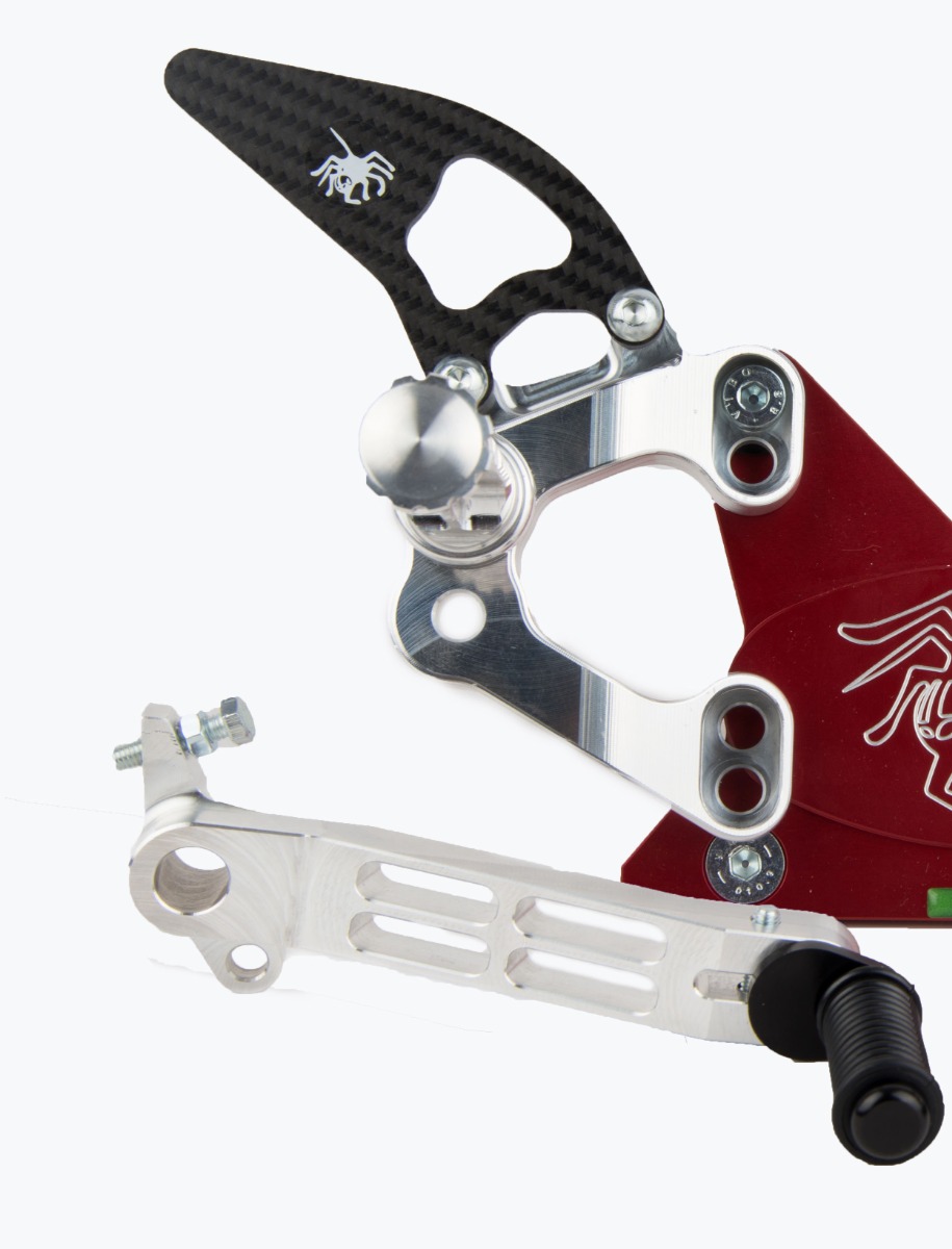 SPIDER Rearsets DUCATI 748 916 996 998 FREE UK DELIVERY