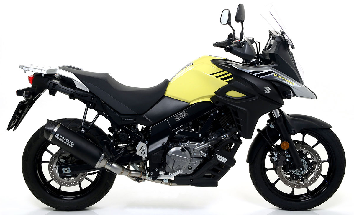 v strom 650 arrow exhaust